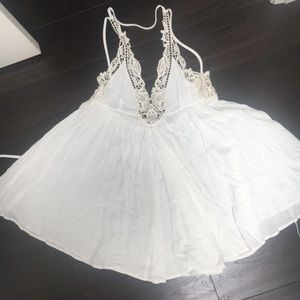 Beautiful white Crochet dress